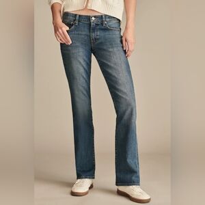 Lucky Brand Mid Rise Sweet Boot Jeans